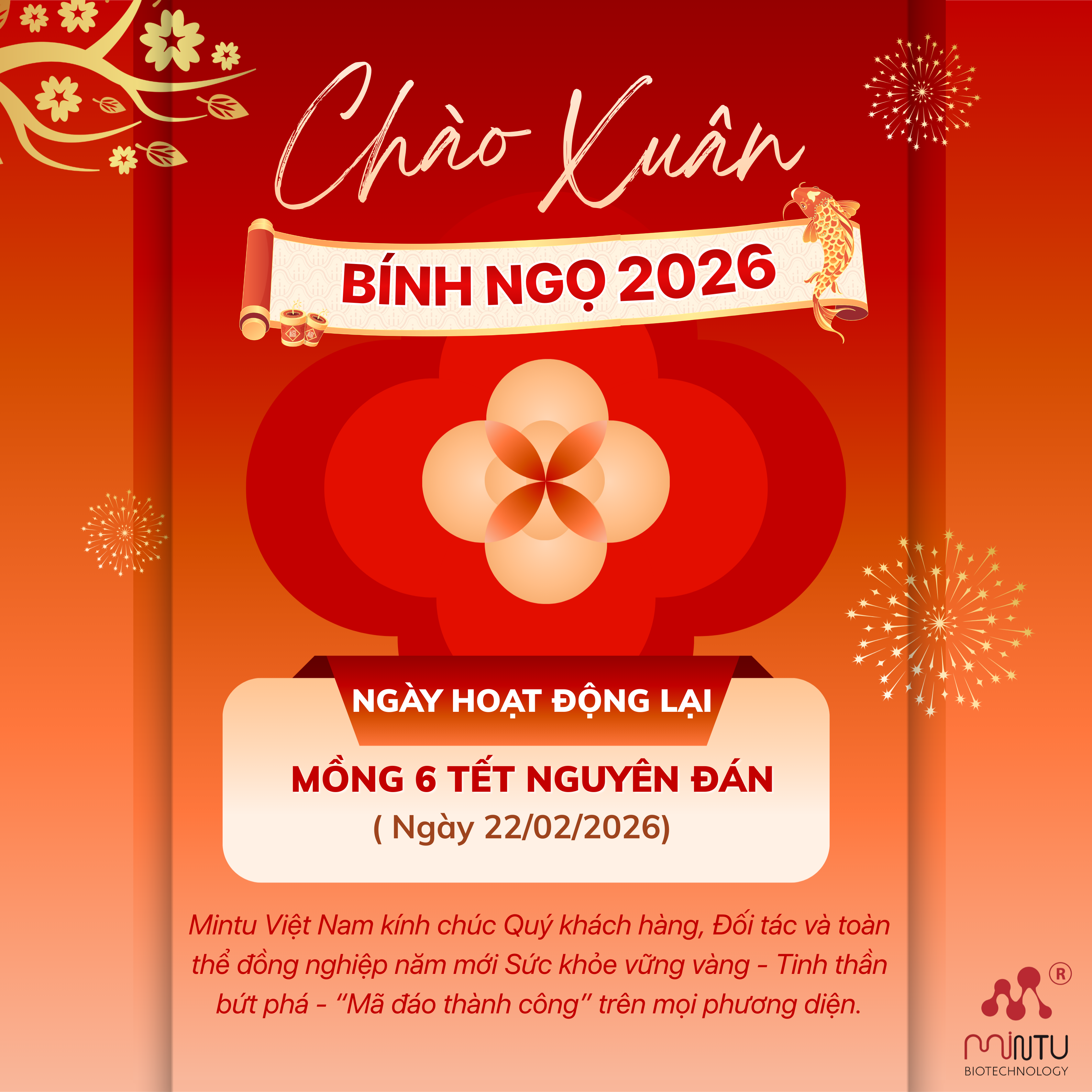 Mintu Việt Nam khai xuân Bính Ngọ